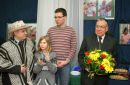 Na jednej z wystaw w towarzystwie Ambasadora Peru, fot. Ryszard Sobolewski