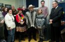 Na jednej z wystaw w towarzystwie Ambasadora Peru, Warszawa, fot. Ryszard Sobolewski